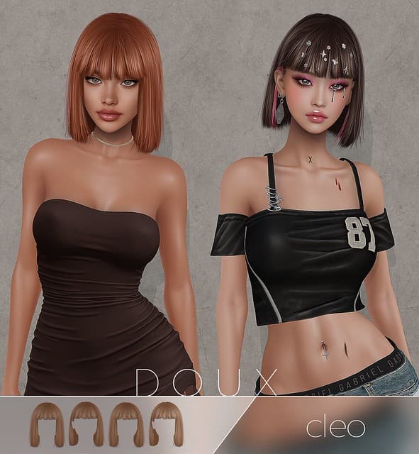Прическа Cleo Hairstyle